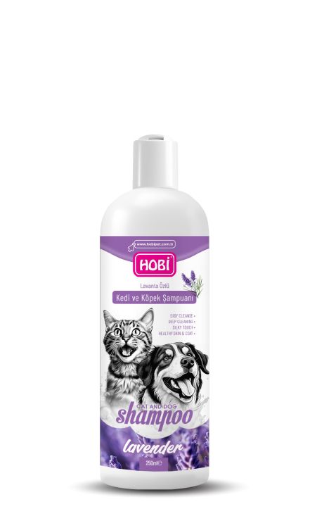 Hobi Lavanta Kokulu Kedi ve Köpek Şampuanı 250ml
