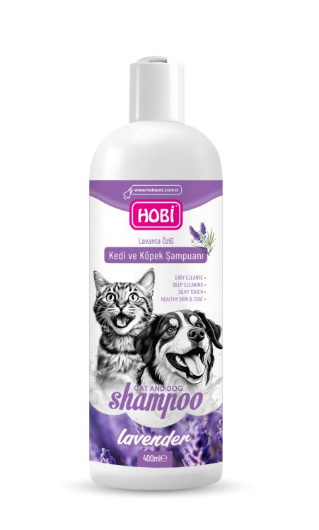 Hobi Lavanta Kokulu Kedi ve Köpek Şampuanı 400ml