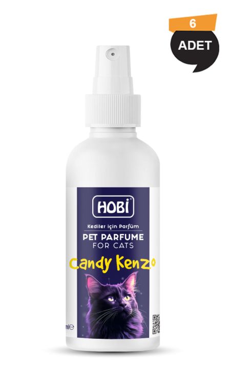 Hobi Candy Kenzo Kediler İçin Parfüm 100 ml x 6 Adet