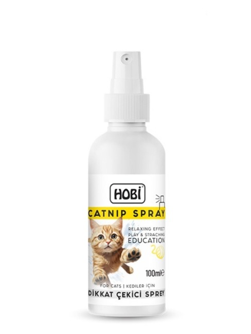 Hobi - Hobi Catnip Spray Kediler İçin Dikkat Çekici Sprey 100ml