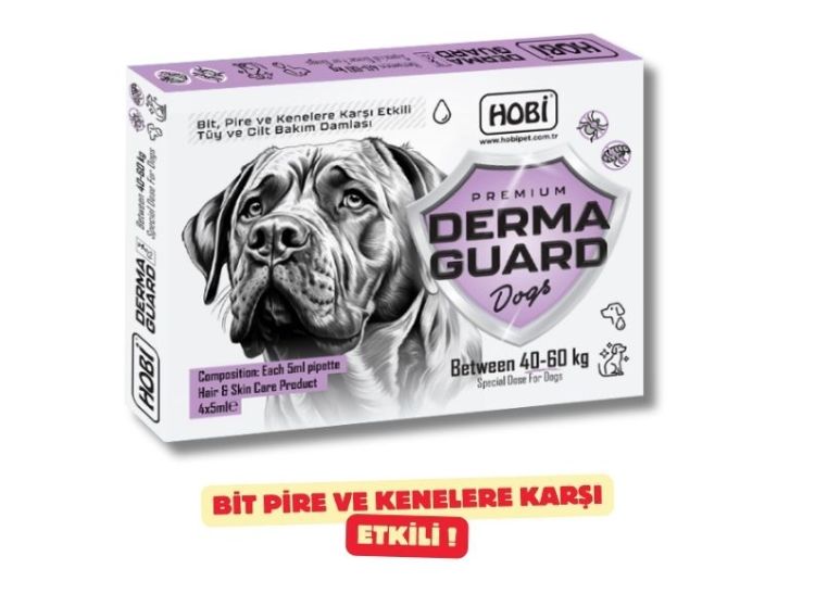 Hobi Derma Guard Köpekler Ense Damlası 40-60 Kg 5 Ml X 4 Adet