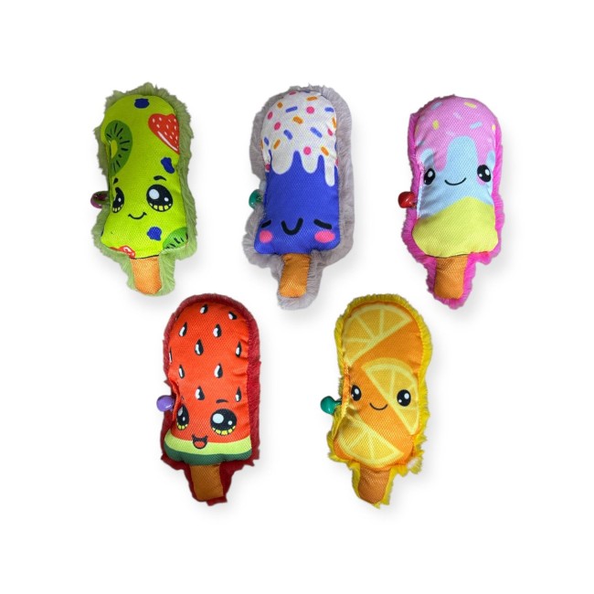 Hobi - ​Hobi Dondurma Şeklinde Kedi & Köpek Oyuncağı – Zilli