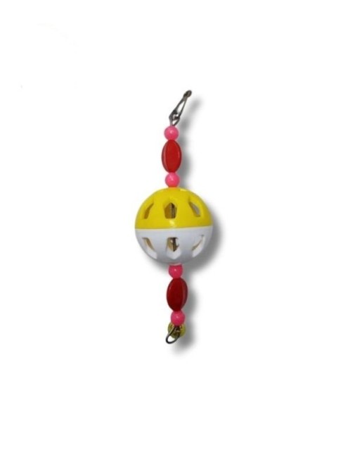 Hobi - Hobi EF-42 Zilli Tekli Top Kuş Oyuncağı