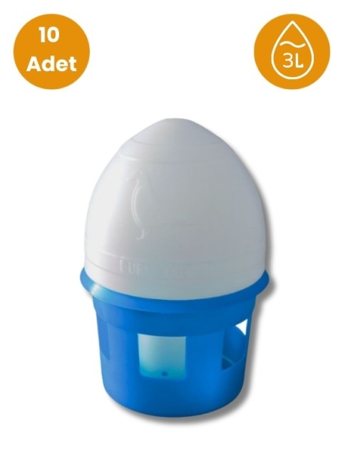 Hobi - Hobi Güvercin Suluk 3 Lt X 10 Adet