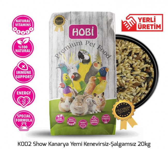 Hobi - Hobi K002 Show Kanarya Yemi 20 Kg