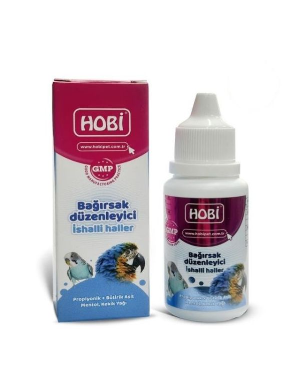 Hobi Kafes Kuşları İçin Bağırsak Düzenleyici 30 Ml