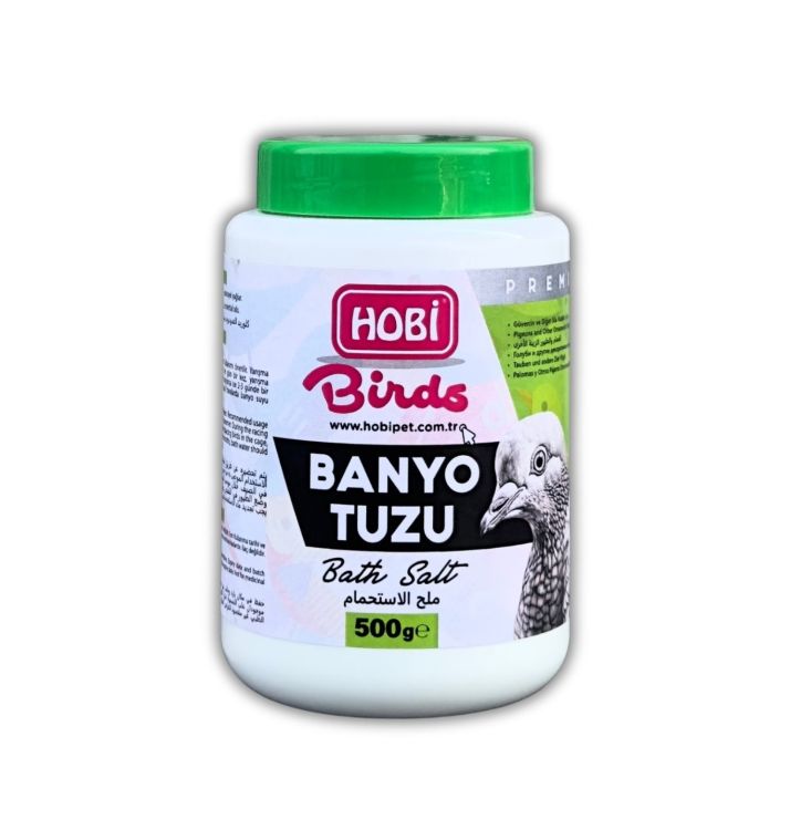 Hobi Kafes Kuşları ve Güvercinler İçin Banyo Tuzu 500gr