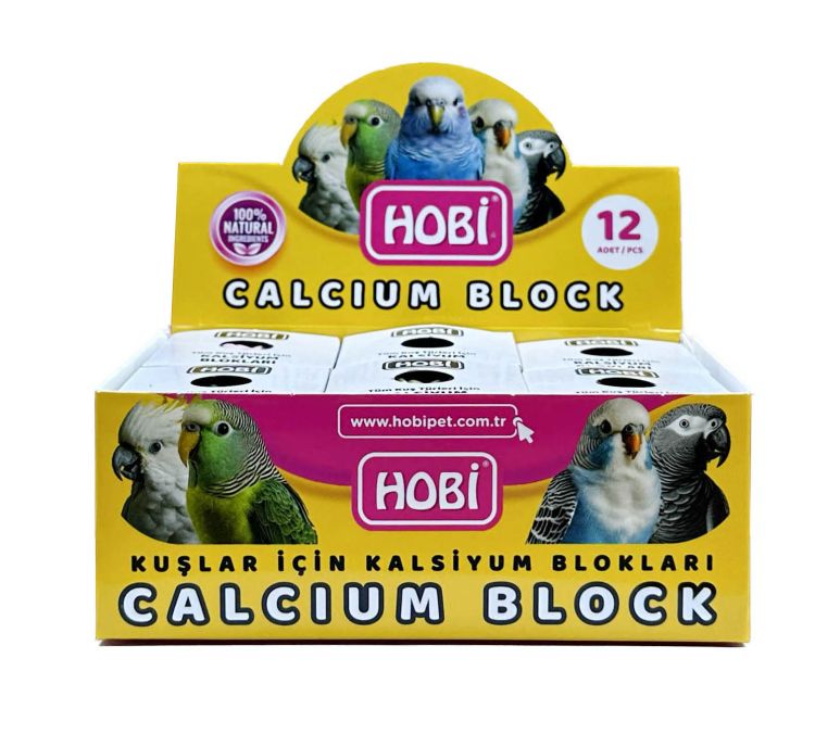 Hobi Kalsiyum Blok X 12 Adet