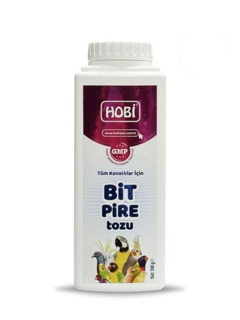 Hobi - Hobi Kanatlılar İçin Bit Pire Tozu 100 Gr