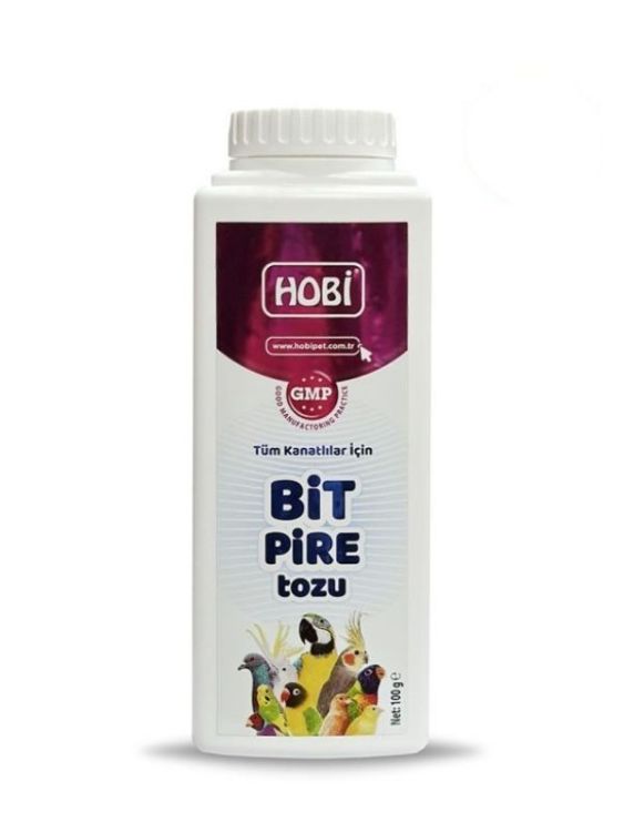 Hobi Kanatlılar İçin Bit Pire Tozu 100 Gr