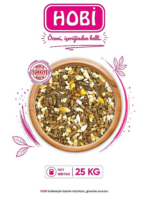 Hobi - Hobi Karışık Tavuk Yemi 25 Kg