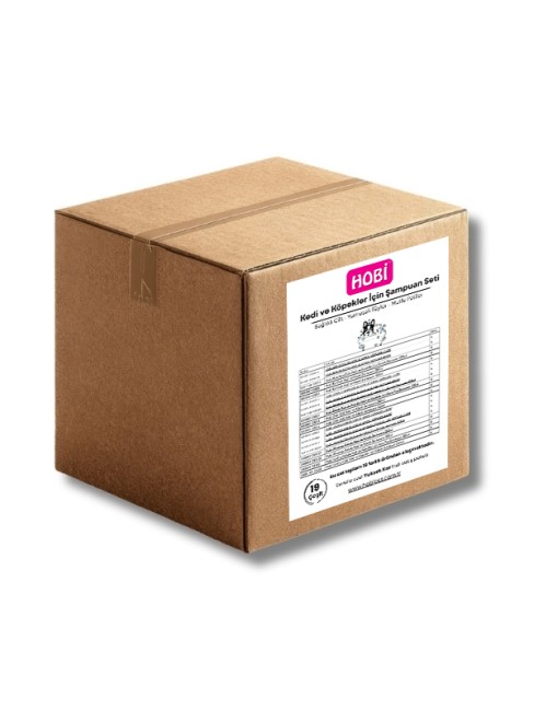 Hobi Kedi ve Köpekler İçin Şampuan Seti – 19 Çeşit Esnafa Özel Paket - Thumbnail