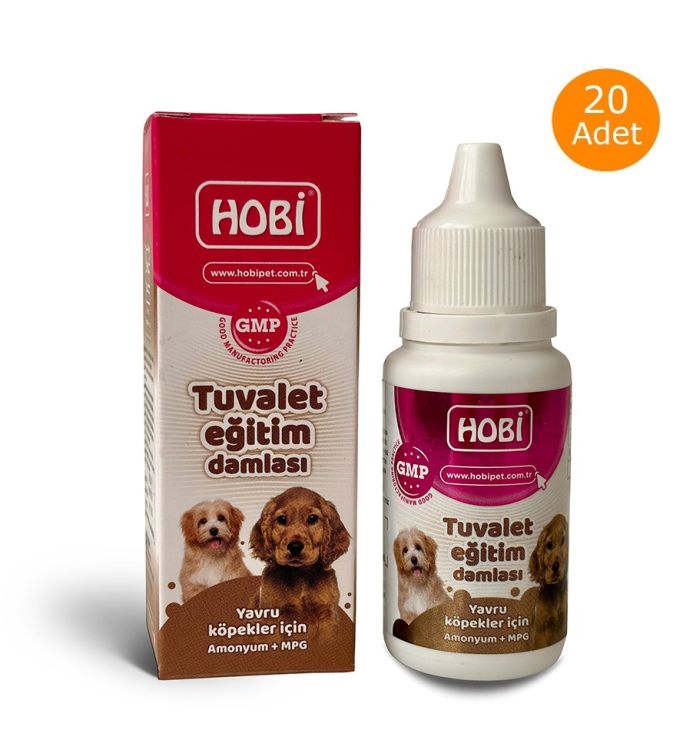 Hobi Köpekler İçin Tuvalet Eğitim Damlası 30 Ml X 20 Adet