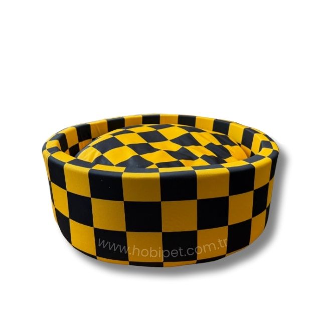 Hobi Yumuşak Süngerli Taraftar Kedi Yatağı - Lacivert Sarı