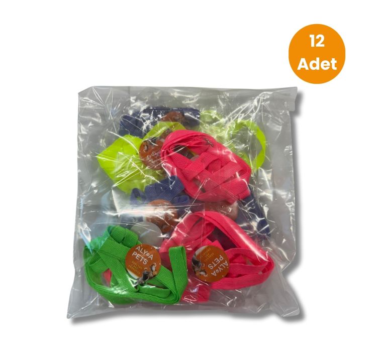 Alya Pets Kuş Gezdirme Tasması 12li