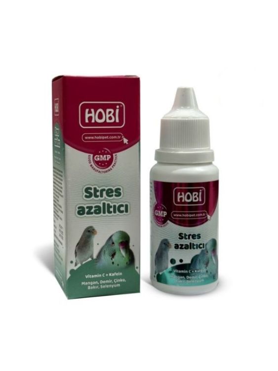 Hobi Kuşlar İçin Stres Azaltıcı Vitamin Takviyesi 30ml