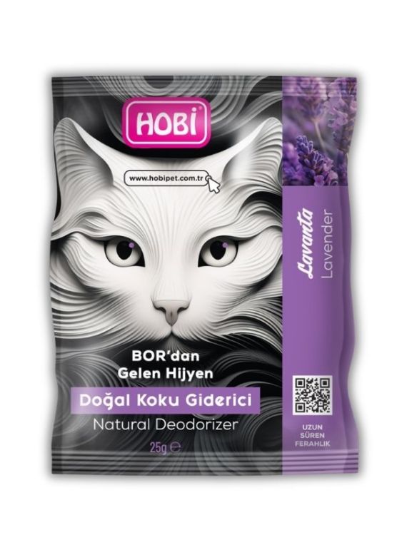 Hobi Lavantalı Doğal Toz Koku Giderici 25 Gr X 15 Adet