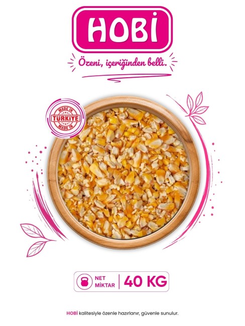 Hobi - Hobi Mısır Kırması 40 Kg