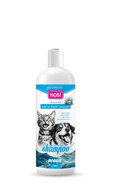 Hobi - Hobi Okyanus Kokulu Kedi ve Köpek Şampuanı 250ml