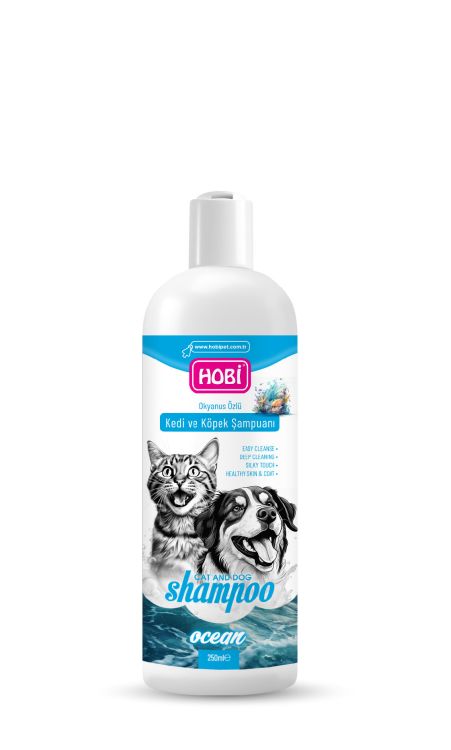 Hobi Okyanus Kokulu Kedi ve Köpek Şampuanı 250ml