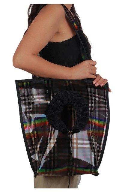 Hobi - Hobi Omuz Askılı Şeffaf Kedi Taşıma Çantası