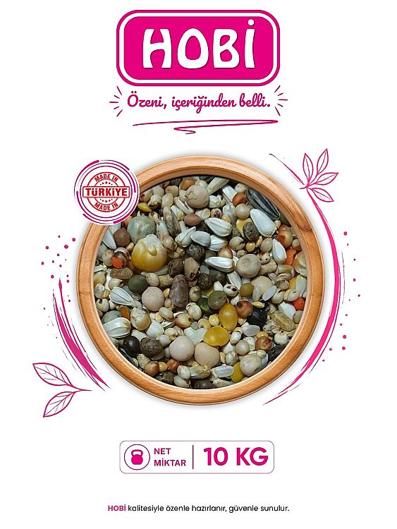 Hobi Özel Karışık Güvercin Yemi 10 Kg - 1