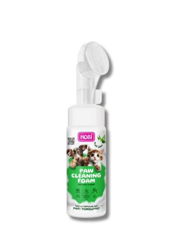 Hobi Paw Cleaning Foam - Kedi ve Köpek Pati Temizleyici Köpük 150ml