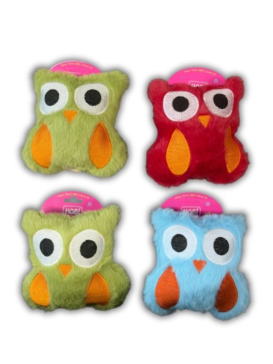 Hobi Pet Toys Baykuş Figürlü Zilli Kedi & Köpek Oyuncağı RD1054 