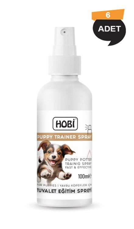 Hobi Puppy Trainer Sprey Çiş Spreyi 100ml x 6 Adet