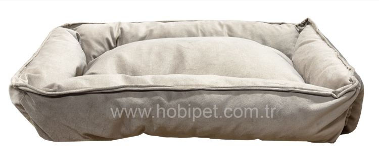 Hobi Kumaş Dikdörtgen Kedi Yatağı 48 x 60 Cm