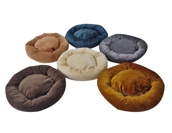 Hobi Simit Tek Renk Kumaş Kedi Yatak 5 Adet