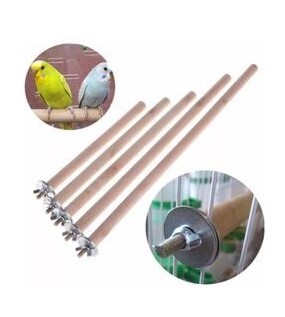 Hobi - Hobi Vidalı Tahta Tünek 20 Cm X 10 Adet