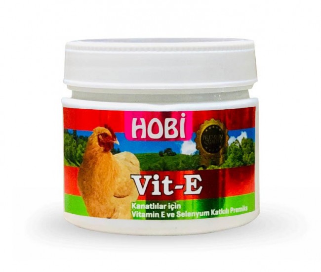 Hobi - Hobi Vit-E Kanatlılar İçin E Vitamini 150 Gr