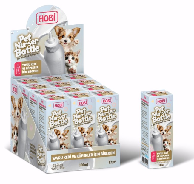 Hobi Yavru Kedi Ve Köpek Biberonu 12 Li - Thumbnail