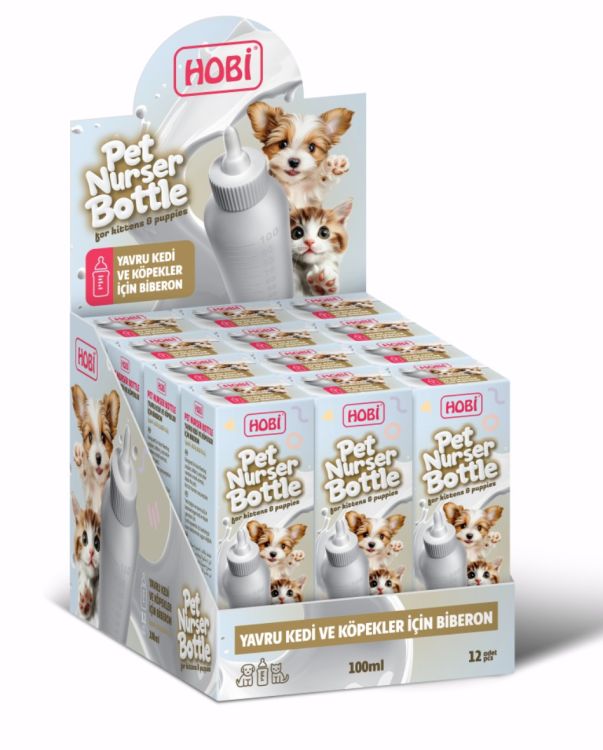 Hobi Yavru Kedi Ve Köpek Biberonu 12 Li