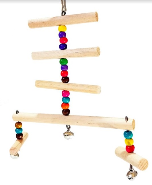 Hobi - Hobi Zilli Merdiven Kuş Oyuncağı (2064) X 5 Adet