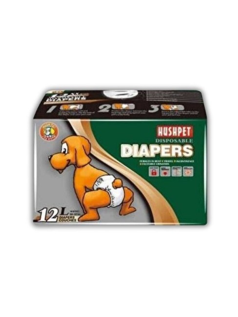 Hushpet - Hushpet Köpek Bezi L Beden 12 Li