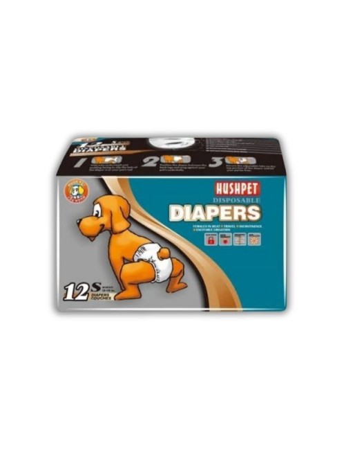 Hushpet - Hushpet Köpek Bezi S Beden 12 Li