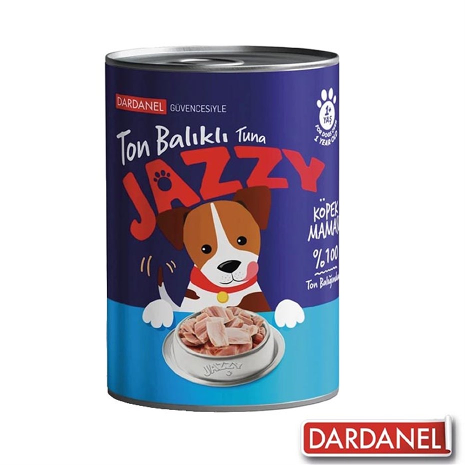 Jazzy Ton Balıklı Yetişkin Köpek Konservesi 400 Gr X 6 Adet