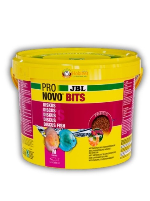 JBL - JBL ProNovo Bits Diskus M Granül Balık Yemi 5.5 L
