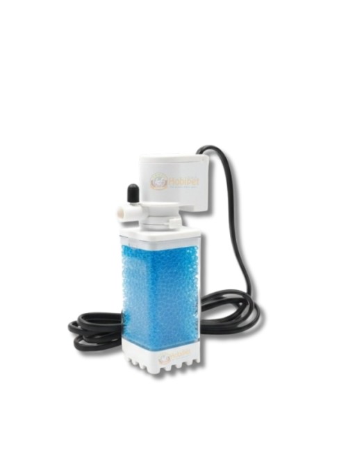 Jingye - Jingye JY-5000F Beyaz Renk Şeffaf Gövdeli Akvaryum İç Filtresi 4W 400L/H