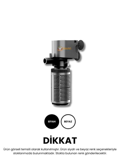 Jingye - Jingye JY-601F Akvaryum Silindir İç Filtre 15W 880L/H