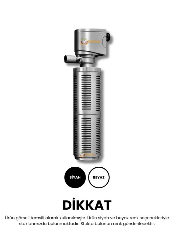 Jingye JY-801F Akvaryum Silindir İç Filtre 15W 880L/H