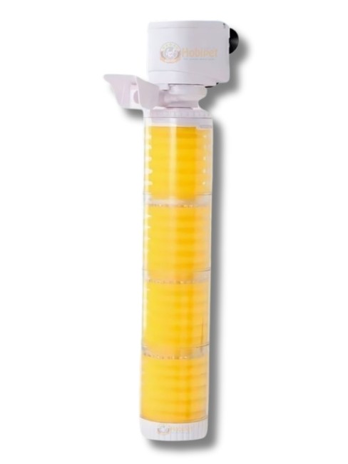 Jingye - Jingye JY-8500F Şeffaf Gövdeli Akvaryum İç Filtre 35W 1500L/H Beyaz