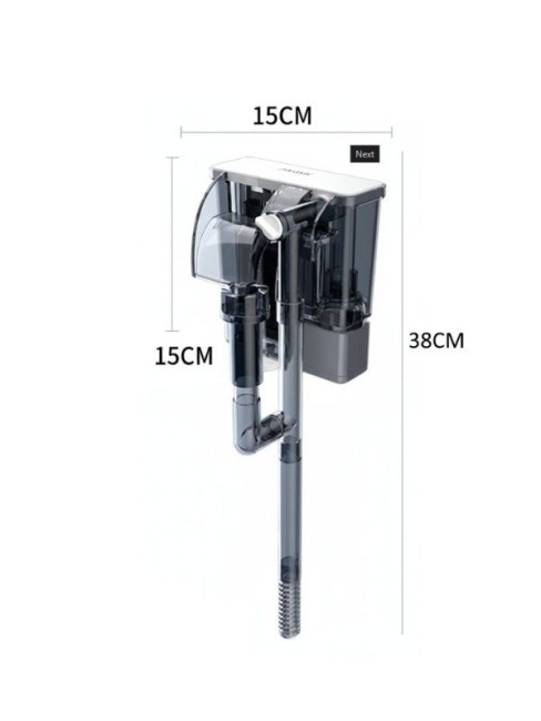 Jingye - Jingye JY-W255 Askı (Şelale) Akvaryum Filtresi 6W 400L/H