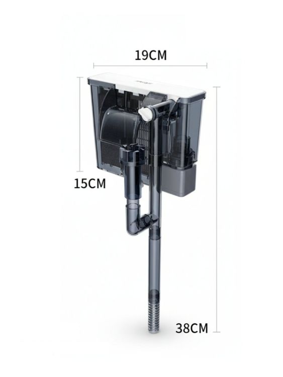 Jingye JY-W355 Askı (Şelale) Akvaryum Filtresi 6.5W 500L/H