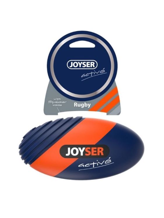 Joyser Jys-7069 Active Tpu Rugby Köpek Oyuncağı Mavi-Turuncu
