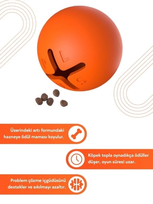 Joyser Plus Jys-7131 Kauçuk Top Köpek Oyuncağı Turucu - Thumbnail