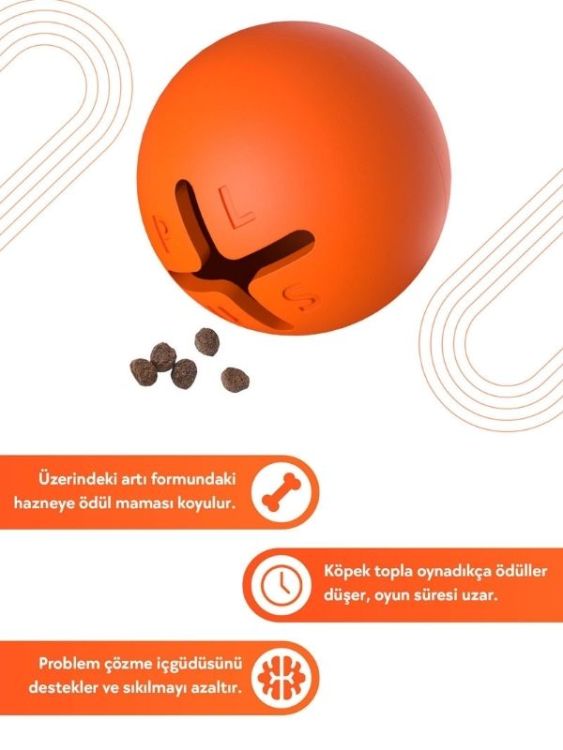 Joyser Plus Jys-7131 Kauçuk Top Köpek Oyuncağı Turucu