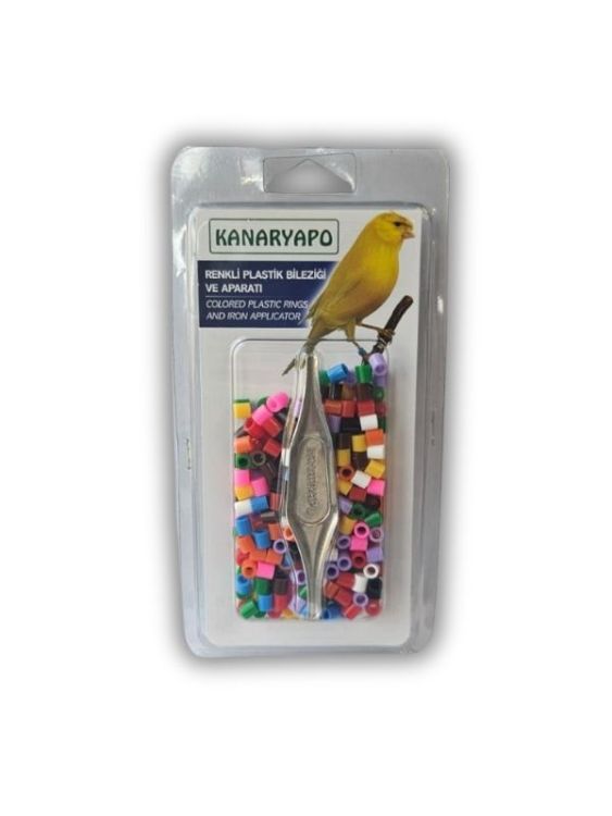 Kanaryapo Plastik Kanarya Bileziği Ve Takma Aparatı